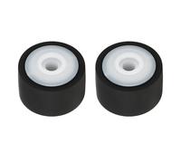 ECSiNG Paquete de 2 Rodillo Presor de Casete Izquierdo 11x8x6x2 mm para Pletinas de Casete Compatible con Nakamichi