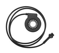 ECSiNG Pedal de bicicleta eléctrica KT-V6L 6 imanes Singal Hall, sistema de pedal PAS impermeable Plug Cadence Speed E-Bike Sensor Accesorios Negro Hembra Plug
