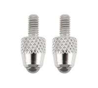 ECSiNG Puntas de Contacto Esféricas para Reloj Comparador M2.5 Punta de Carburo (Pack de 2) Compatible con Mitutoyo 901312