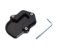 ECSiNG Soporte de Motocicleta Soporte Lateral Extensión Cojín Placa de Soporte Soporte Lateral Ampliar Almohadilla Compatible con BMW F900XR F900 XR F 900XR 2020 Negro