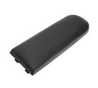 ECSiNG Tapa de Cuero para reposabrazos de Consola Central Compatible con Jetta Compatible con Golf 4 MK4 Compatible con Passat B5 Compatible con Polo 6R, Color Negro