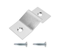 ECSiNG Tope de Puerta Placa Deslizante Festival 7192004AG Compatible con Fiat Ducato Compatible con Peugeot Boxer Compatible con Citroen Jumper Plata