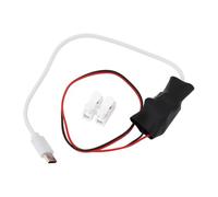 ECSiNG Transformador tipo C de 220 V a CC 5 V 1 A con clip de conexión para cámara inalámbrica 4K de 30 cm