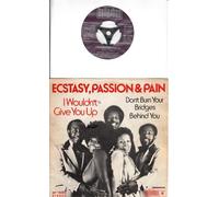 ECSTASY, PASSION, & PAIN - ECSTASY, PASSION, & PAIN / I Wouldn`t Give You Up / Don`t Burn Your Bridges Behind You / 1974 / Bildhülle / bellaphon # BF 18263 / Deutsche Pressung / 7" Vinyl Single Schallplatte
