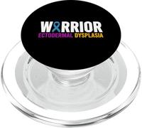 Ectodermal Dysplasia Warrior, Ectodermal Dysplasia Awareness PopSockets PopGrip para MagSafe
