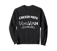 Ecuación matemática de Chicken Keeper Es complicado 24 Sudadera