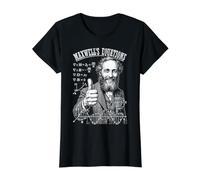 Ecuaciones de Maxwell Matemáticas Nerd Ciencia Física Camiseta gráfica económica, Mujer, Negro, M