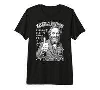 Ecuaciones de Maxwell Matemáticas Nerd Ciencia Física Camiseta Premium