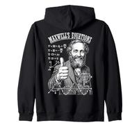 Ecuaciones de Maxwell Matemáticas Nerd Ciencia Física Sudadera con Capucha