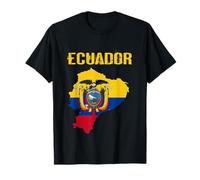 Ecuador - Camiseta con bandera de Ecuador para hombre, mujer, joven, niño Camiseta