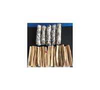 Ecuador Florida 15 Palo Santo Wood & 5 White Sage Smudge Sticks: Desmontaje de negatividad de limpieza