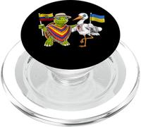 Ecuador Ucrania Raíces Bandera Ecuatoriana Orgulloso PopSockets PopGrip para MagSafe