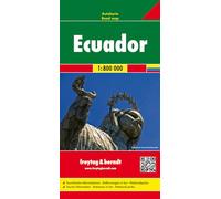 Ecuador y Galápagos, mapa de cerreteras. Escala 1:600.000 / 1:800.000. Freytag & Berndt.: Wegenkaart 1:800 000: 198 (Auto karte)