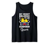 Ecuadorian Queen Ecuadorian Wife Girlfriend Ecuador Flag Camiseta sin Mangas