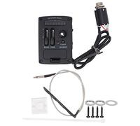 Ecualizador de 2 bandas Pickup Ukulele de sintonizador con ecualizador con sintonizador LED de color Amplificador de preamplificador de guitarra levantar