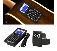 Ecualizador de 5 Bandas, Pastilla Sintonizadora Digital para Guitarra Clásica Acústica Eléctrica