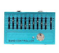Ecualizador De Controlador De Banda Pedal EQ De 10 Bandas Para Guitarra Y Bajo Pedal De Efecto Ecualizador True Bypass Accesorios para efectos de guitarra