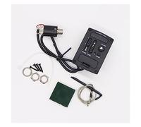 Ecualizador De Pastilla Piezoeléctrica De Guitarra Ukelele EQ De 2 Bandas Con Sintonizador Cromático LED Pastilla reemplazo para Guitarra