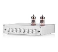 Ecualizador de preamplificador de tubo de vacío con ecualizador de 7 bandas, salidas XLR RCA, ajuste de frecuencia de 50 Hz-16 KHz para sistemas de audio de coche y hogar