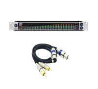 ECUALIZADOR Digital De 31 Bandas, Efecto DSP, Ecualizador Profesional De Espectro, Altavoz Con Pantalla LED, Audio Con Reducción De Ruido(B White)