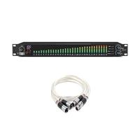 ECUALIZADOR Digital De 31 Bandas, Efecto DSP, Ecualizador Profesional De Espectro, Altavoz Con Pantalla LED, Audio Con Reducción De Ruido(A Black)