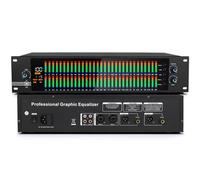 Ecualizador Digital, Ecualizador Gráfico Estéreo Simple/Doble De 31 Bandas, Con Pantalla De Luz LED, 10 Efectos Preestablecidos, Depuración De PC, Reducción Automática De Ruido, Ajuste De Altos