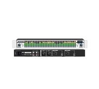 ECUALIZADOR Digital Profesional EQA31, Ecualizador Gráfico, Procesador De Sonido De Audio Led, De Sonido, Equipo De Dj, Audio(Silver)