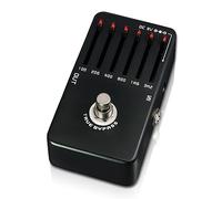 Ecualizador EQ De 6 Bandas, Pedal De Efecto De Guitarra Eléctrica, Ajuste De Baja Frecuencia Media Alta, Accesorios De Guitarra De Bypass Verdadero Accesorios para efectos de guitarra