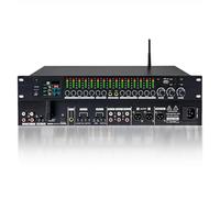 Ecualizador estéreo para el hogar, procesador de audio con efecto de sonido de karaoke, ajuste de efecto de sonido, supresión de retroalimentación, para aplicaciones en vivo, instalaciones de audio y
