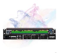 Ecualizador gráfico de audio digital profesional de 31 bandas, ecualizador estéreo de un canal con 10 efectos preestablecidos, ideal para mejorar el sonido de escenario y concierto