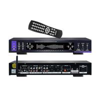 Ecualizador Gráfico Digital, Ecualizador De Audio Hi-fi, Con Bluetooth, Control De Volumen, Pantalla De Espectro Musical De 32 Segmentos, Control Remoto, 12 Patrones Rítmicos, C