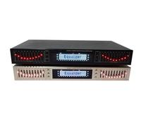 Ecualizador gráfico dual de 10 bandas, 20 Hz-20 kHz, soporte Bluetooth, ajuste de frecuencia alta/media/baja, ideal para el hogar, escenario, estudio de grabación, boda, karaoke