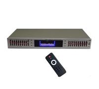 Ecualizador gráfico dual de 10 bandas, mezclador balanceado de ecualizador de alta fidelidad para el hogar, ecualizador estéreo de agudos y graves altos (Bluetooth integrado)