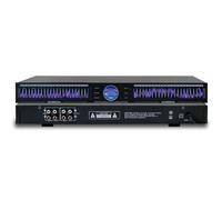 Ecualizador gráfico estéreo de 22 bandas, ecualizador de audio profesional con analizador de espectro musical, 10 efectos preestablecidos, reducción de ruido, ajuste independiente de bajos/medios