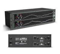 Ecualizador gráfico estéreo de 31 bandas, ecualizador digital de audio de doble canal, sistema de sonido profesional con pantalla de espectro LED para el hogar, DJ, estudio de grabación
