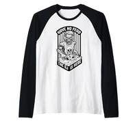Ecualizador Musical de Halloween Have No Fear The DJ Is Here Zombie Camiseta Manga Raglan