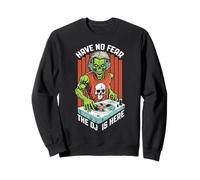 Ecualizador Musical de Halloween Have No Fear The DJ Is Here Zombie Sudadera