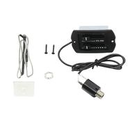 Ecualizadores de preamplificador de guitarra acústica de 2 bandas, sintonizador piezoeléctrico para preamplificador acústico clásico piezoeléctrico