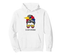 Ecuatoriana Girl Ecuadorian Heritage Ecuador Flag Sudadera con Capucha