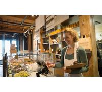 eCurso superior de cajero/a y eCurso certificado de manipulador de alimentos y de alergias alimentarias