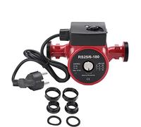ECUTEE Bomba de circulación RS25/6-180, bomba de circulación, bomba de calefacción, bomba de calefacción con 3 interruptores de velocidad, para energía hidráulica, suelo, aire forzado, máx. 56 L/min
