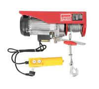 ECUTEE Cabrestante eléctrico de 400/800 kg, cabrestante eléctrico para garaje, almacén de fábrica, con mando a distancia por cable, 220 V 1300 W