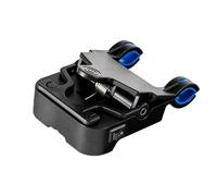 Ecverbyh Calibrador de Manillar de Bicicleta, Herramienta para Bicicleta, Ajustador Central de Asiento, Herramienta de Medición, Indicador de Alineación con Puerto de Carga