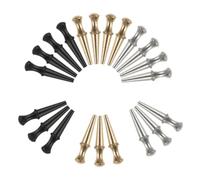 ECVGHD 48 clavijas de metal para cribbage con diseños cónicos duraderos