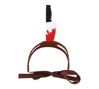 ECVGHD Diademas de Halloween para perro, diadema para el pelo para perro, divertida diadema para el pelo