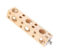 ECVGHD Juguetes para pájaros, loro, picoteo, forraje, juguete masticable para pájaros pequeños y medianos