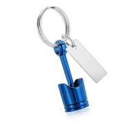 ECVGHD Llavero conmemorativo de pistón de motor para mascotas, urna creativa para cenizas, metal duradero