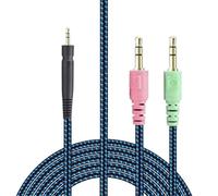 ECVGHD Práctico Cable de para Sennheise Game GSP600 GSP670 | Cable de repuesto duradero para, conexión estable, longitud cómoda, auriculares para juegos, varios modelos
