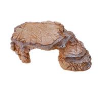 ECVGHD Resina para reptiles que esconde tortugas de cueva, escondite de roca, lagarto