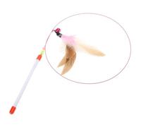 ECVGHD Varita interactiva para gatos, varita de juguete para gatos con fuerte